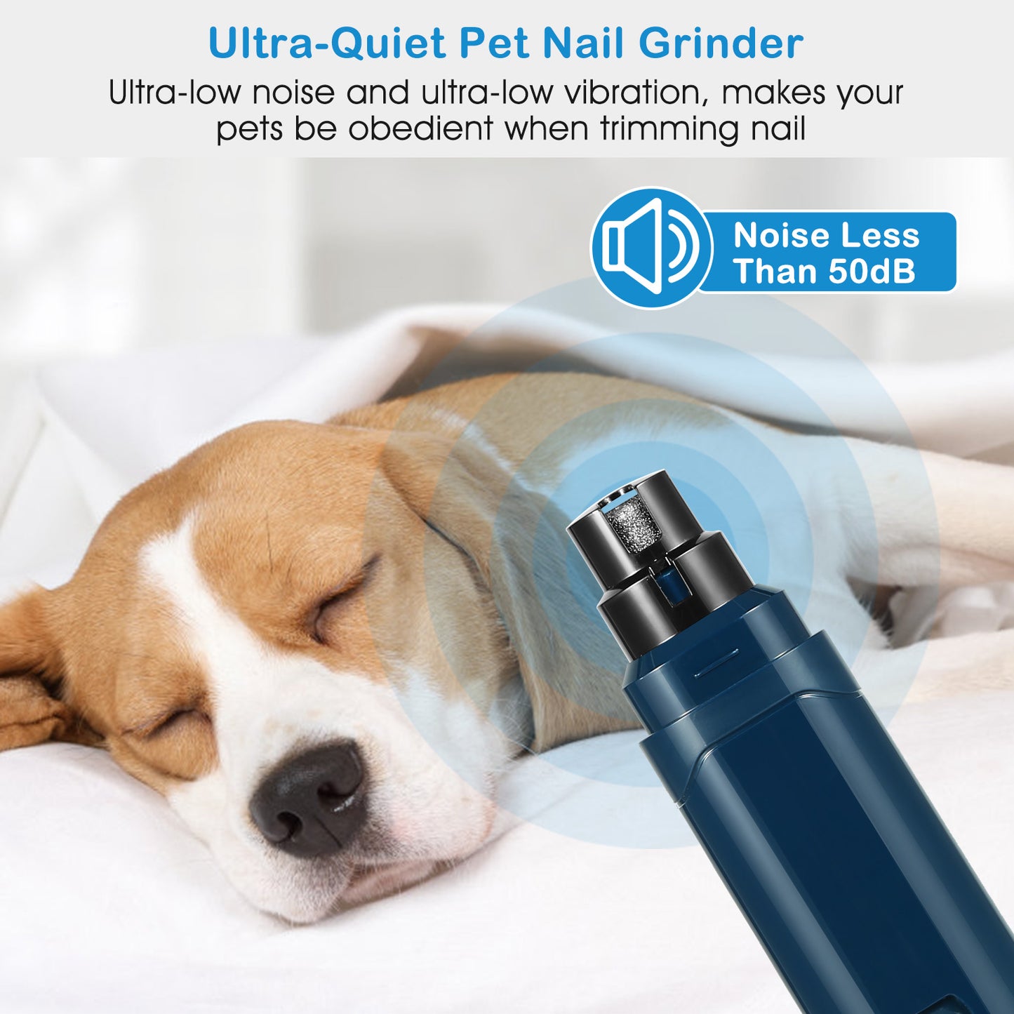 Whisper Pet Nail Grinder — Diamond Bit
