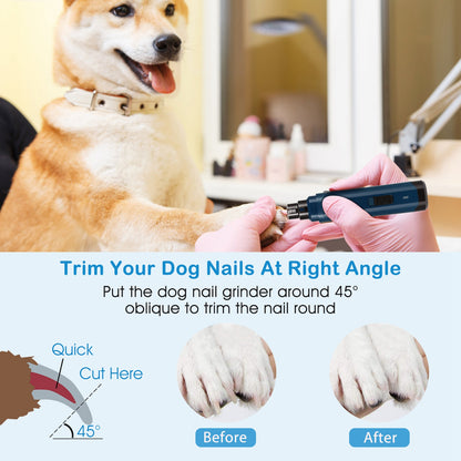 Whisper Pet Nail Grinder — Diamond Bit